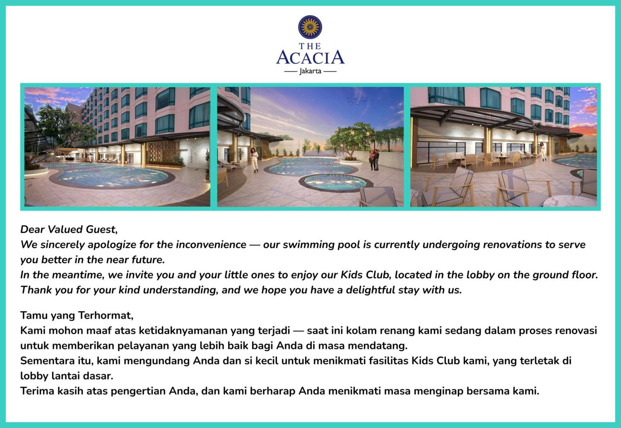 โรงแรมอคาเซีย จาการ์ตา ภายนอก รูปภาพ